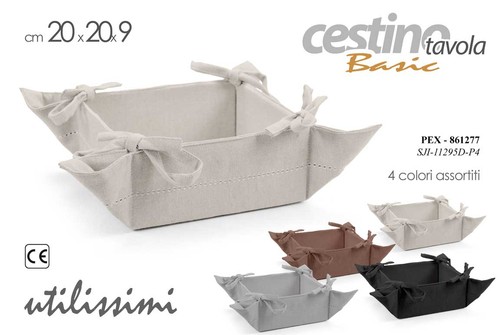 Cestino pane cesto - , quadrato