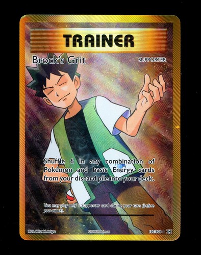 Carta pokemon 2016 brock - 2016, brock's