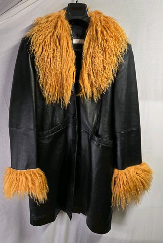 Cappotto afgano vintage - , nero