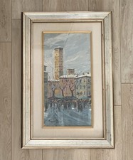 Quadro 58x88 Dipinto olio su