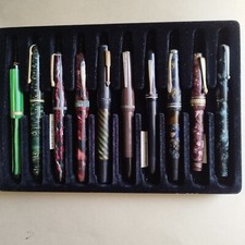 SET DI DIECI PENNE STILOGRAFICHE D'EPOCA - MARCHI DIVERSI