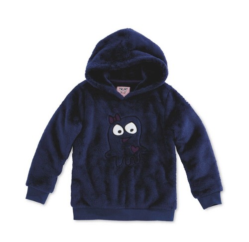 Maglione con cappuccio - in, pile