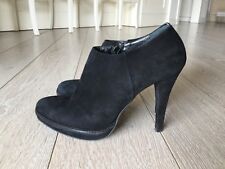 Tronchetti neri in camoscio ANNA COLLECTION, numero 40