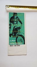 Harley-Davidson 350 SX 1973 depliant originale motorcycle brochure 