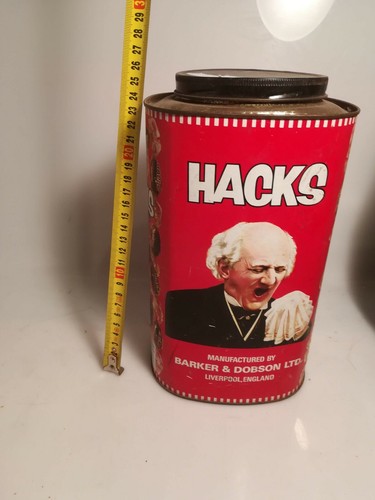 Scatola latta hacks pubblicita - scatola,