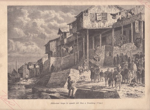 Due antiche stampe del - antiche, su