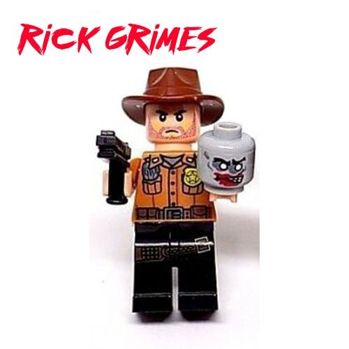 Minifigure personalizzata rick - personalizzata,