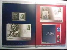 POSTE ITALIANE REPUBBLICA FOLDER 2007 NATALE VALORE FACCIALE € 23 LAMINA ARGENTO