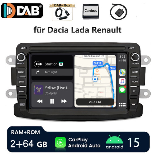 Autoradio con dab android - dab+,