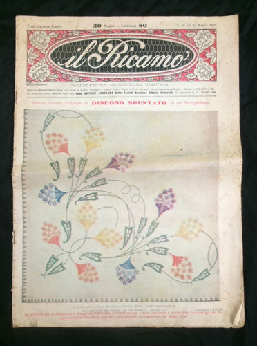 Ricamo rivista epoca n - rivista, n.10