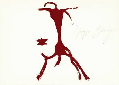 Cartolina joseph beuys - joseph,
