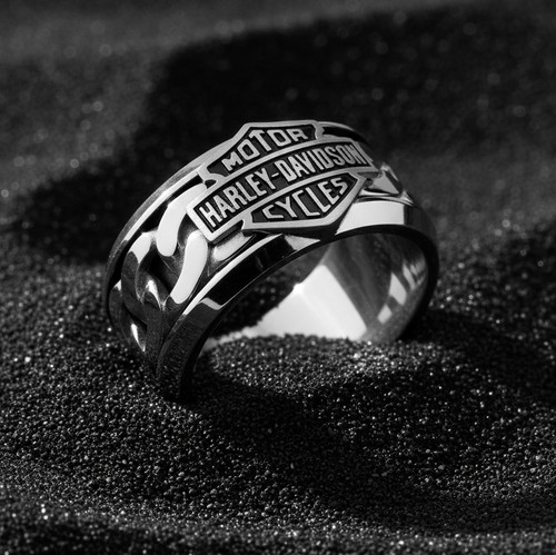 Anello uomo harley - anello,