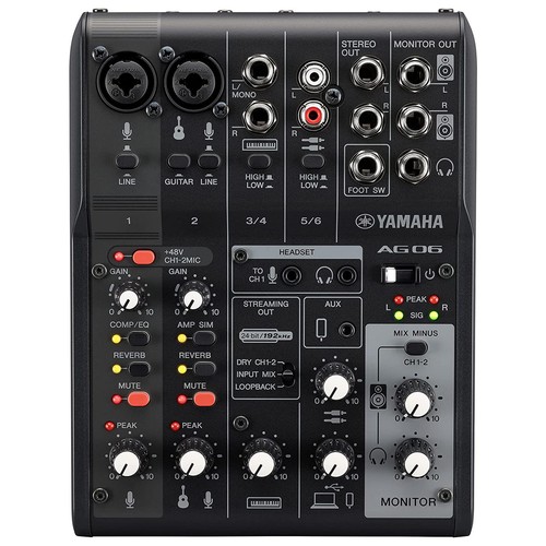 Yamaha ag06 mk2 mixer - ag06, b