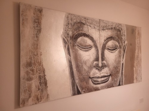 Quadro moderno dipinto mano - moderno, a