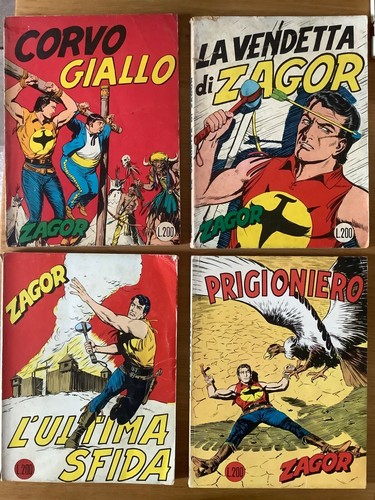 Zagor ristampa scritta - , rossa