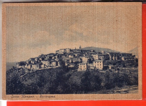 Cartolina sezze romano - romano, opaca