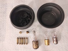 FIAT 500 D F L 600 D GIARDINIERA AUTOBIANCHI LANCIA  TROUSSE LAMPADINE EPOCA