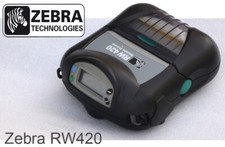 STAMPANTE ZEBRA RW420 BATTERIA BLUETOOTH USB LABELPRINTER R4D-0UBA000E-00 PORTATILE