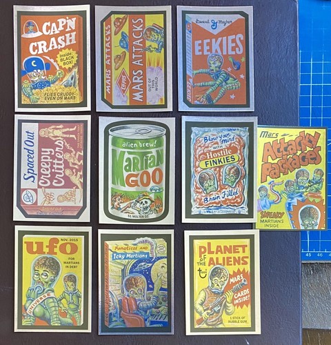 2016 topps mars - 2016, attacks