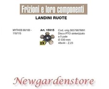 Disco frizione PTO trattore