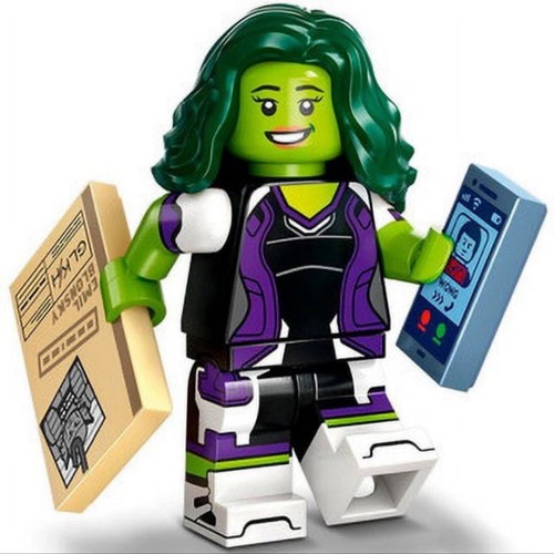 She hulk lego minifigure - she-hulk,
