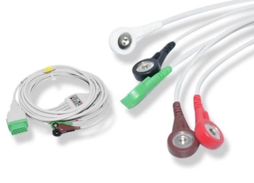 Cavo ecg monopezzo cavi per - monopezzo,