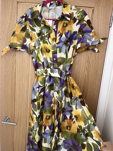 Abito camicia midi - , zara