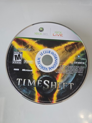 Timeshift - timeshift, xbox