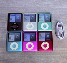 Apple iPod Nano 3a Generazione 4GB 8GB-Tutti i Colori-Lettori MP3 100% Test Funzionante