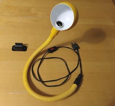 Isao Hosoe Snake Valenti Lampada da Tavolo Gialla Table Lamp Yellow Design  1972