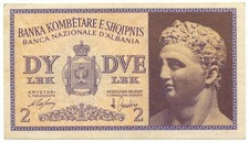 2 LEK REGNO D'ITALIA E ALBANIA