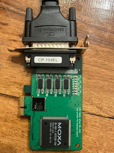 Moxa 104el pci express - moxa,