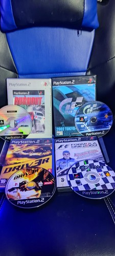 Ps2 racing games lot - games,