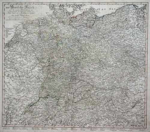 Germania originale incisione - originale,