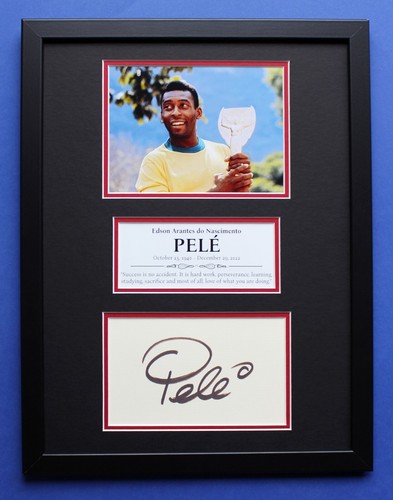 Pelé autograph art - pelé,