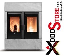 Stufa policombustibile pellet legna KLOVER DUAL AIR 100s - invia mail per sconto