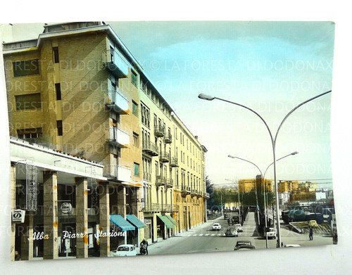 Cartolina foto vintage alba - cartolina,