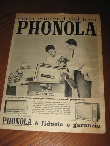 Phonola televisore anni - *93=phonola, televisore=anni