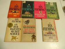 7 JAMES BOND 007 Ian Fleming
