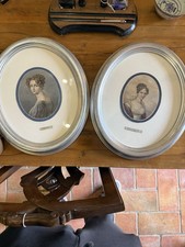 Incisioni Antiche Elisabeth E Sophie A Colori A Mano 