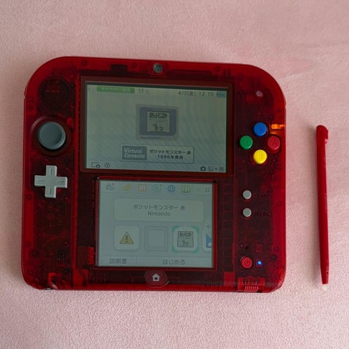Nintendo 2ds pokemon rosso - nintendo,