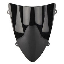 1x Deflettore Parabrezza Nero per Kawasaki Ninja 250R EX250 2008-2012