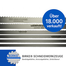 Lama per sega a nastro Uddeholm acciaio svedese da 1070 mm-2500 mm larghezza da 6 mm-20 mm 