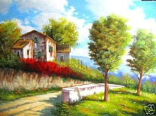 CLAUDIO MARRA OLIO SU TELA CM 50X70 brindisi,attardi,castellani,bettarini,licata