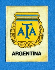 CALCIO MUNCHEN 74 -Ediraf 1974- Figurina-Sticker - ARGENTINA SCUDETTO-BADGE -New