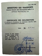 Libretto di Circolazione