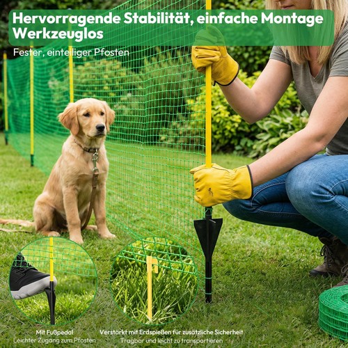 Geflügelnetz hundezaun - geflügelnetz,