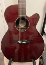 Takamine EG140SRC Chitarra elettroacustica serie G - Rosso vino/bordeaux