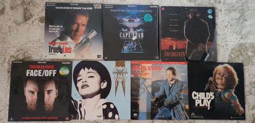 Lotto film laser disc - film, su