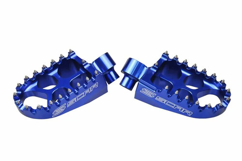 Poggiapiedi blu scar evo - blu, per